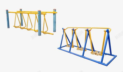 活力迸发 平面电商中公共健身器材的创意字体元素素材设计
